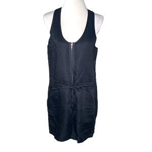 Theory Auggie Utility Dress Navy Blue Size 10